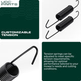  GX21582 Tension Spring / 2 pcs / Replacement for John Deere GX20377 L120 L130 LA130 LA140 LA145 X140 145 D140 D150 D155 D160 D170 G110 Sabre 1642HS 1742HS