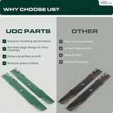  UDC Parts 532173921 Lawn Mower Blade for Husqvarna 48 Inch Deck 173921 YTH2348 GTH2548 YTH2148 YTH2448 YTH2748 Poulan PB20VA48 PB23H48YT / 3 Pack Gator Mulching Blades