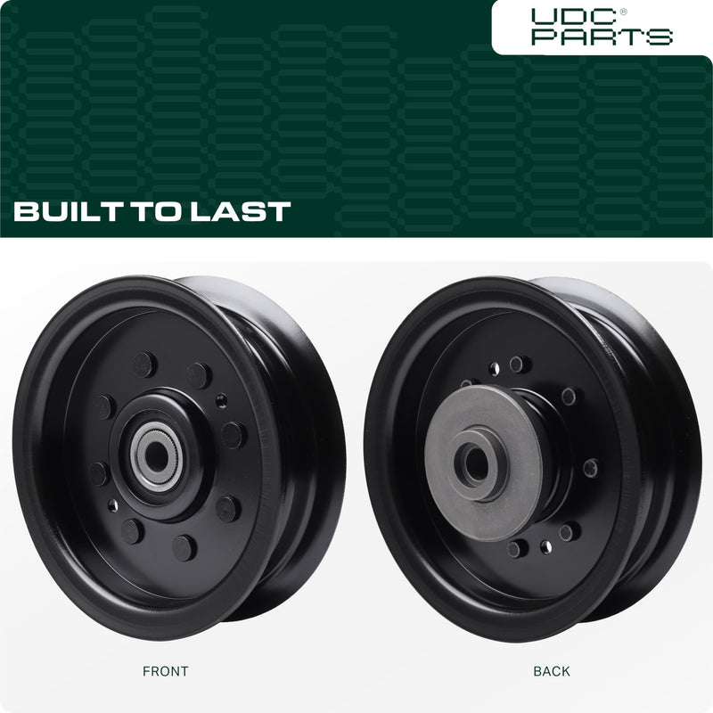  196104 Idler Pulley / 48 54 inch deck / Replacement for Husqvarna 532196104 197380 532197380 TS342 TS343 TS348 TS352 YT42DXLS