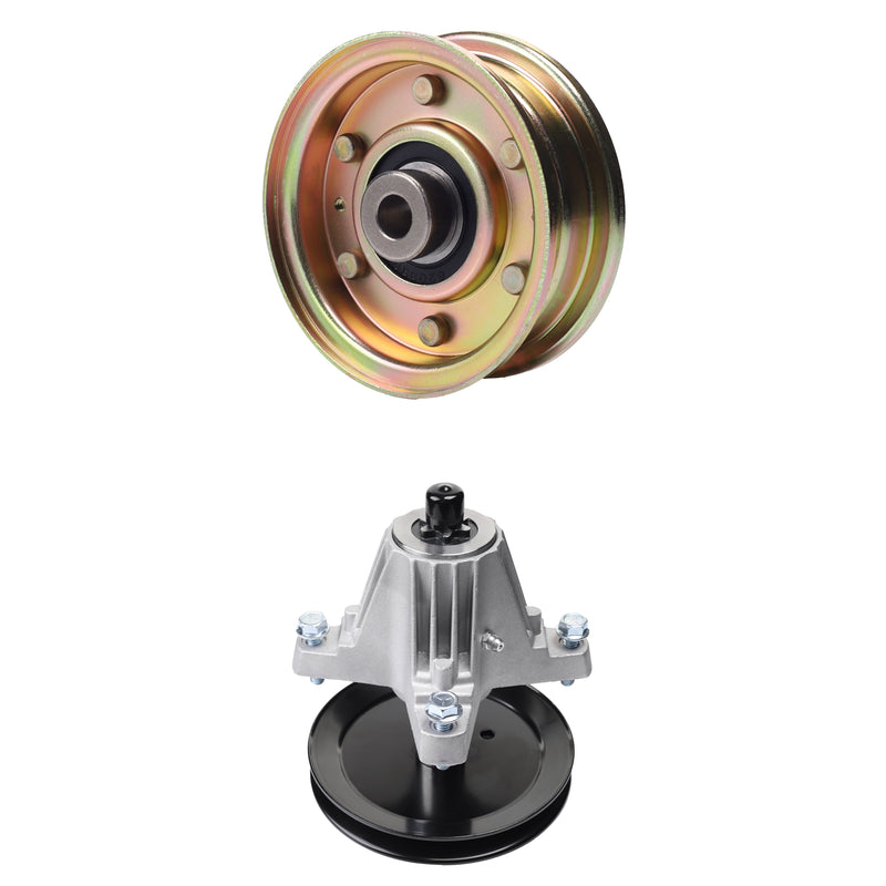  UDC Parts Mower Kit / Pulley 756-04224 + Spindle 918-06991 / Fits Yard-Machines LT-42