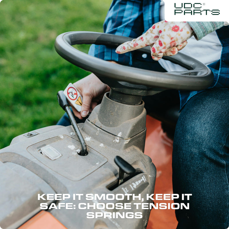  732-0459C Tension Spring / 2 pcs / Replacement for MTD Cub Cadet 732-0459 732-0459B 932-0459 LTX1040 LT-1024 LGTX-1050 Yard Machine 136E470F000