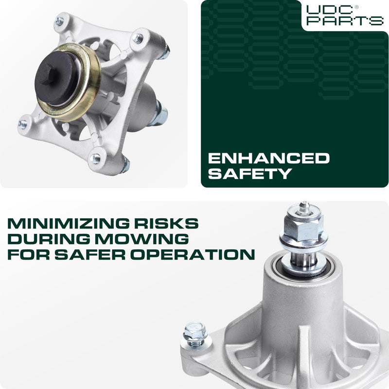 UDC Parts 532174356 Spindle Assembly / 48 inch deck / for AYP 174356 174358 Husqvarna 587125201 532174358