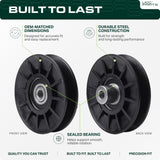  532194326 Idler Pulley Replacement for Husqvarna Craftsman Poulan 194326 532194327 194327 YTH2348 YTH2246 YTH2454 YTH2042 CT126 CT154 CTH126 CTH164T