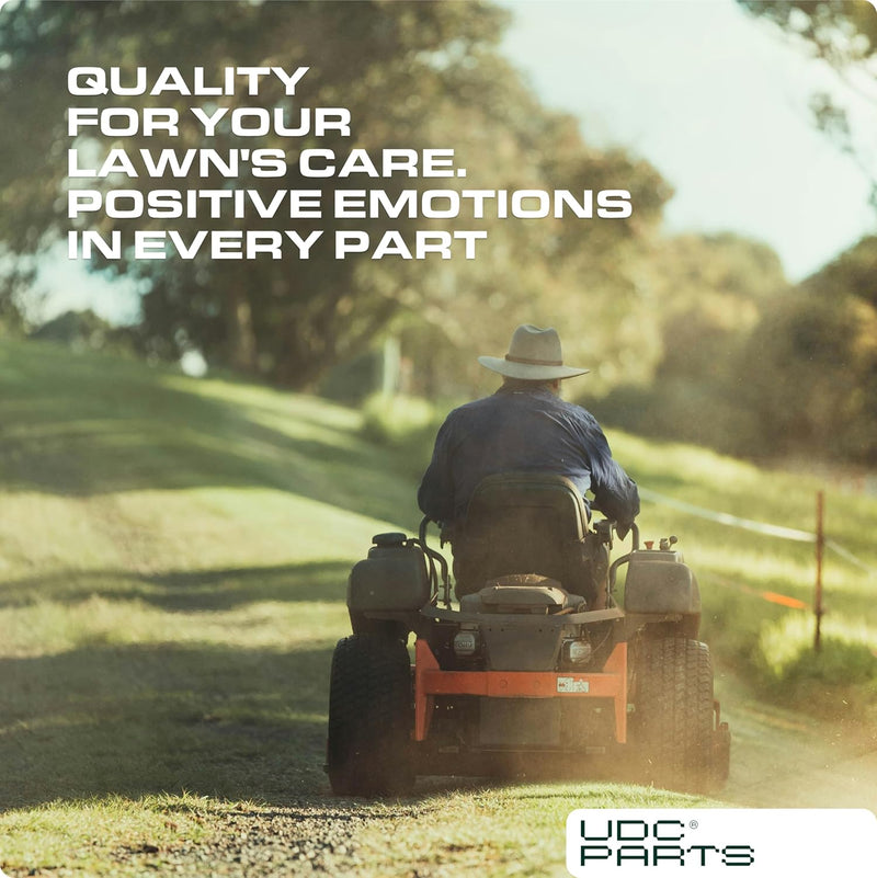  UDC Parts GX20250 Mower Blades Replacement for John Deere 48 Inch GY20568 GX20819 L120 L130 Scotts L2048 L2548 / 3 Pack High Lift