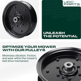  756-04511B Idler Pulley / 42 46 50 54 decks / Replacement for Cub Cadet MTD Troy Bilt Craftsman 756-04511 756-04511A RZT 42 46 50 54 RZT-L ZT1