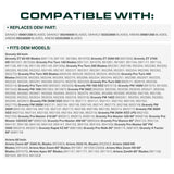  09081200 High Lift Blades Replacement for Gravely 60 Inch Ariens 09246600 992063 Pro-Master 60