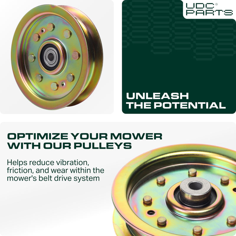  956-04129 Idler Pulley / 42 46 48 50 54 inch deck / Replacement for Cub Cadet MTD 956-04129C 756-04129B 756-04129C 753-08171 756-04129C