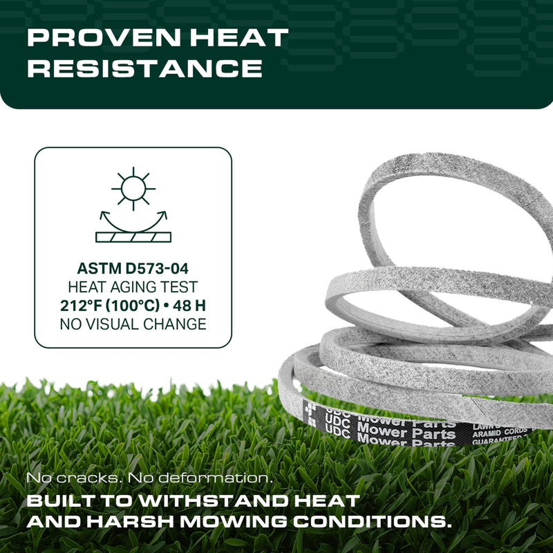 539109243 Mower Deck Belt Replacement for Husqvarna Z248F & More | 48-in Deck | Aramid Cord