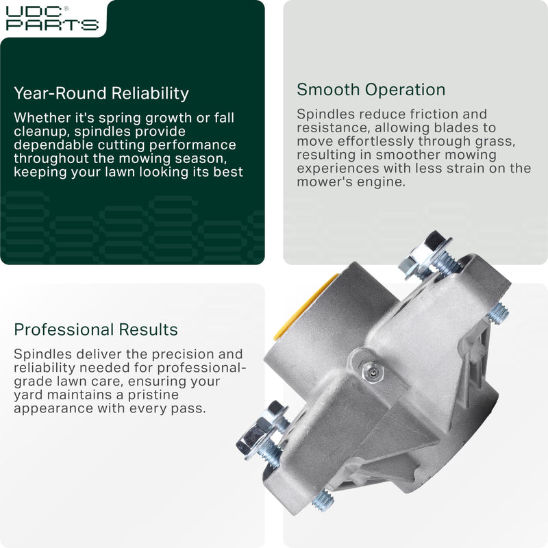  618-3129 Spindle Assembly / 44 48 50 54 60 inch decks / Replacement for MTD Cub Cadet 918-3129C 918-04394 918-04426 618-04394 618-04426
