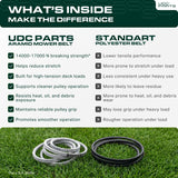  954-0468, 754-0468 Mower Drive Belt Replacement for Troy-Bilt Bronco | Toro LX500, LX460 & More | Aramid Cord