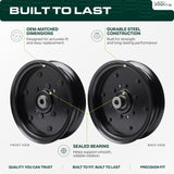 756-04511B Idler Pulley / 42 46 50 54 decks / Replacement for Cub Cadet MTD Troy Bilt Craftsman 756-04511 756-04511A RZT 42 46 50 54 RZT-L ZT1