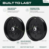  AM121602 Idler Pulley / 48 inch Deck / Replacement for John Deere AM106627 AUC16698 LT133 LT160 F725 X320 GT235 LT155 GT225 Scotts Z445 Z425