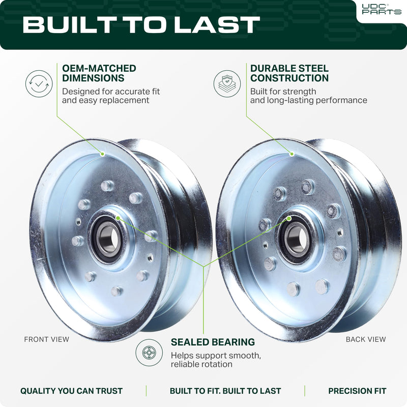  GY20629 Idler Pulley / 42 48 inch deck / Replacement for John Deere GY20110 GY20639 Sabre 14542GS 1642HS 1742HS