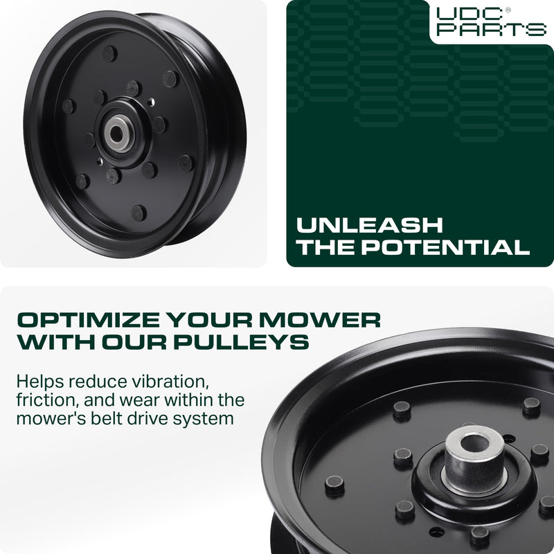 756-04511B Idler Pulley / 42 46 50 54 decks / Replacement for Cub Cadet MTD Troy Bilt Craftsman 756-04511 756-04511A RZT 42 46 50 54 RZT-L ZT1