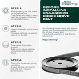  954-04032B, 754-04032 Mower Drive Belt Replacement for MTD & More | Aramid Cord