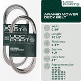  429636 Mower Deck Belt Replacement for Husqvarna YTH18542 | Craftsman YT3000, YS4500 & More | 42-in Deck | Aramid Cord
