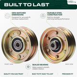  756-04224 Idler Pulley Replacement for MTD Cub Cadet 756-0981A 756-0981 756-0981B 956-0981 GT2150 GT5024 GT5025