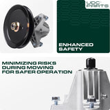  918-06976A Spindle Assembly / 42 inch deck / Replacement for MTD Cub Cadet 618-06976 918-06976 918-06976A LT42 LT42C LX42 XT1-LT42