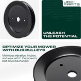  532129861 Idler Pulley / 42 48 54 inch deck / Replacement for Craftsman Husqvarna Poulan 129861 153535 173436 177865 532173436 532153535