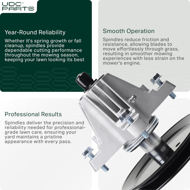  918-06976A Spindle Assembly / 42 inch deck / Replacement for MTD Cub Cadet 618-06976 918-06976 918-06976A LT42 LT42C LX42 XT1-LT42