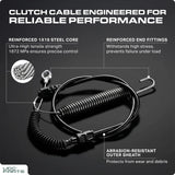  946-05124A Blade Engagement Cable 32 Inch Replacement for Troy Bilt Pony Bronco MTD Craftsman Huskee LT4200 746-05124A 746-05124 946-05124 TB42 TB46 T1000 T1100