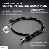  946-04661A 51-inch Control Cable Replacement for Troy Bilt TB110 TB230 TB100 TB130XP TB240 TB280ES TB330 746-04661A 946-04661 746-04661 MTD Cub Cadet Craftsman Yard Machines