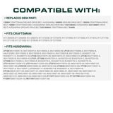  532138255, 130801 Mower Drive Belt Replacement for Craftsman, AYP & More | Aramid Cord