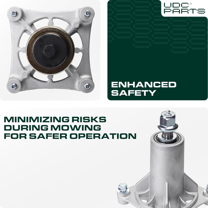 UDC Parts 587253301 187292  Spindle Assembly / 42 46 48 54 inch decks / for AYP 192870 532187281 532187292 532192870 539112057 587125401