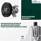  618-06980 Spindle Assembly / 50 inch deck / Replacement for MTD Troy Bilt 918-06980 Cub Cadet RZT-L50 S50KH LX50 S50