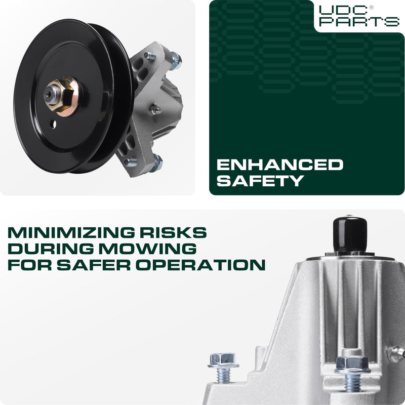  618-06981 Spindle Assembly / 50 inch deck / Replacement for MTD 918-06981 Cub Cadet Columbia Troy Bilt XT1-LT50 XT2-LX50 TB2350