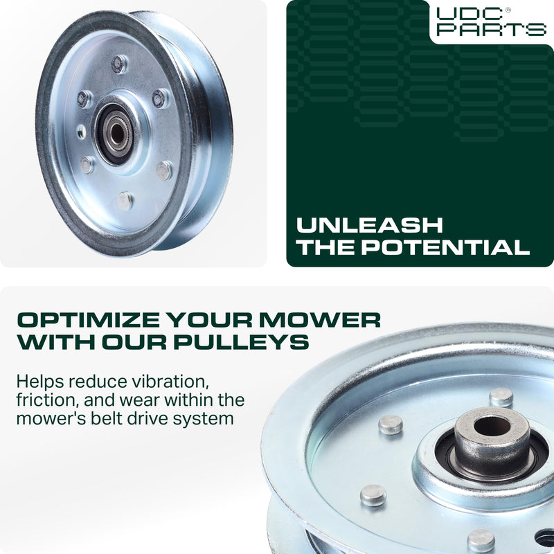  756-1229 Idler Pulley / 44 48 50 54 inch deck / Replacement for Cub Cadet MTD 01004081 Snapper 23966 7023966 RZT17 RZT22 RZT42 RZT50 LT1022 LT1024