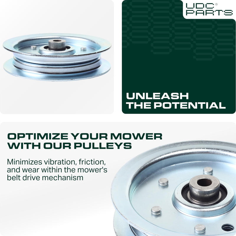  756-1229 Idler Pulley / 44 48 50 54 inch deck / Replacement for Cub Cadet MTD 01004081 Snapper 23966 7023966 RZT17 RZT22 RZT42 RZT50 LT1022 LT1024