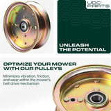  539132728 Idler Pulley / 46 inch deck / Replacement for Husqvarna 589766101 589766102 539131148 539112196 Craftsman 196104 197380 Z4218 Z4219 Z4824 Z5426