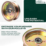  539132728 Idler Pulley / 46 inch deck / Replacement for Husqvarna 589766101 589766102 539131148 539112196 Craftsman 196104 197380 Z4218 Z4219 Z4824 Z5426