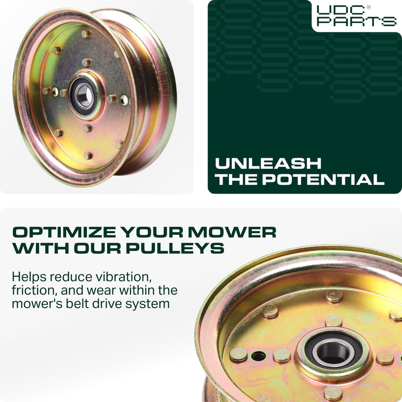  539132728 Idler Pulley / 46 inch deck / Replacement for Husqvarna 589766101 589766102 539131148 539112196 Craftsman 196104 197380 Z4218 Z4219 Z4824 Z5426