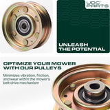  756-04224 Idler Pulley Replacement for MTD Cub Cadet 756-0981A 756-0981 756-0981B 956-0981 GT2150 GT5024 GT5025