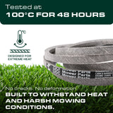  UDC Parts 954-04208A Upper Drive Belt for Cub Cadet LTX1040 MTD Troy Bilt Bronco Craftsman LT2000 754-04208A 754-04208 954-04208 TB42 TB46 Mowers/Aramid Cord / 40.90 inches