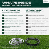  07200023, M154960 Mower Deck Belt Replacement for Ariens, Gravely & More | 52-in Deck | Aramid Cord