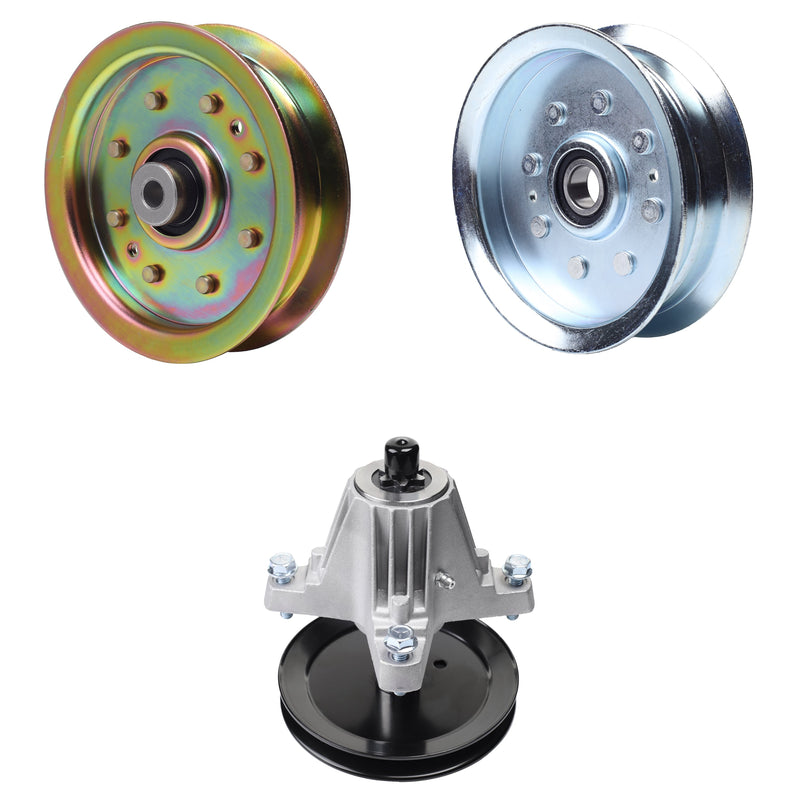 Products -  UDC Parts Mower Kit / Pulley 956-04129 + Pulley GY20629 + Spindle 918-06991 / Fits Mastercut 775S