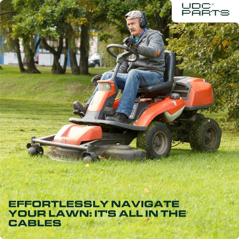  746-1130 946-1130 Control Cable Replacement for MTD Troy Bilt Cub Cadet Yard Machines Yard-Man Bolens White Outdoor 11A-426A711 11A-436M011 11A-542Q711 12AV565Q711 SC100 SC300 11A-436A711