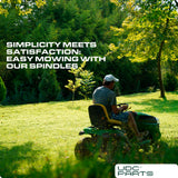  618-06980 Spindle Assembly / 50 inch deck / Replacement for MTD Troy Bilt 918-06980 Cub Cadet RZT-L50 S50KH LX50 S50