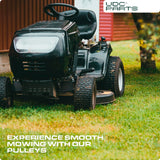  AM121602 Idler Pulley / 48 inch Deck / Replacement for John Deere AM106627 AUC16698 LT133 LT160 F725 X320 GT235 LT155 GT225 Scotts Z445 Z425