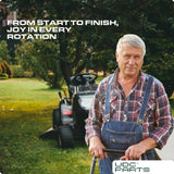  956-04129 Idler Pulley / 42 46 48 50 54 inch deck / Replacement for Cub Cadet MTD 956-04129C 756-04129B 756-04129C 753-08171 756-04129C